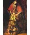 Carte Prière "Guéris-moi Seigneur" - Le fils prodigue de Rembrandt