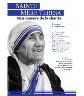 Mère Teresa, canonisée le 4 septembre 2016 à Rome 
