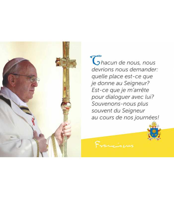 Pape François -  Chacun de nous, ... (CP14-0022_SAT0191)