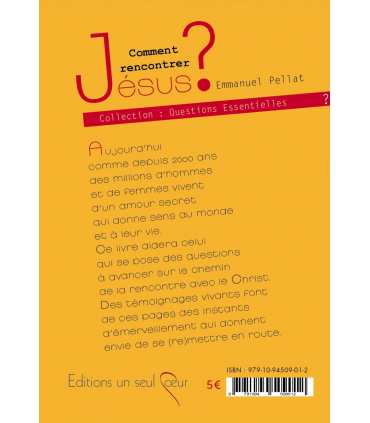 Livret 'Comment rencontrer Jésus' - Emmanuel Pelat