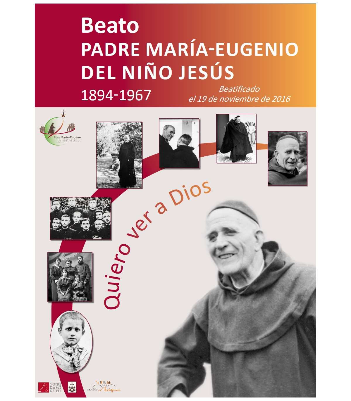 Beato Padre MARÍA-EUGENIO del NIÑO JESÚS (EX15-0012)