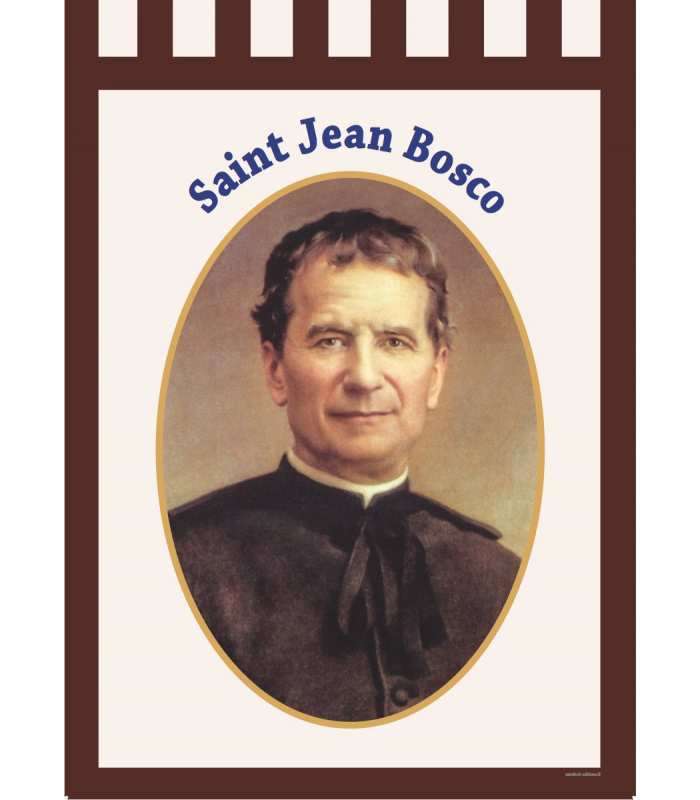 Bannière Saint Jean Bosco (BA16-0007)