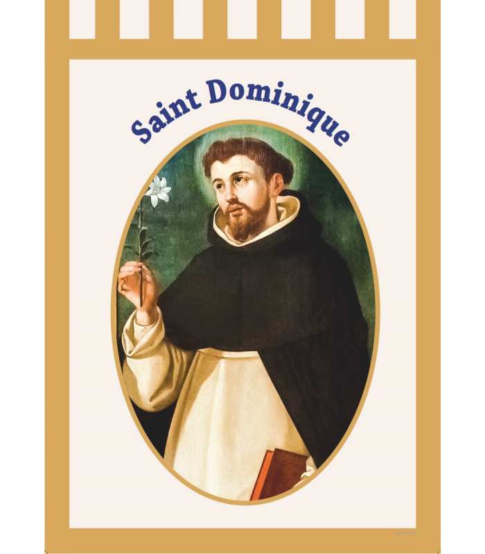 Bannière Saint Dominique (BA16-0011)