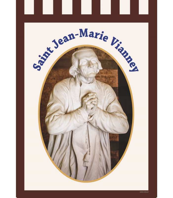 Bannière Saint Jean-Marie Vianney (BA16-0014)