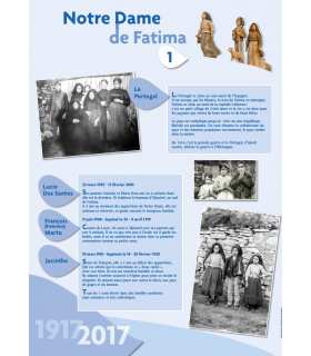 8 affiches sur Notre Dame de Fatima - Centenaire des apparitions