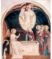 Fra Angelico "la Résurrection avec les femmes au tombeau" 