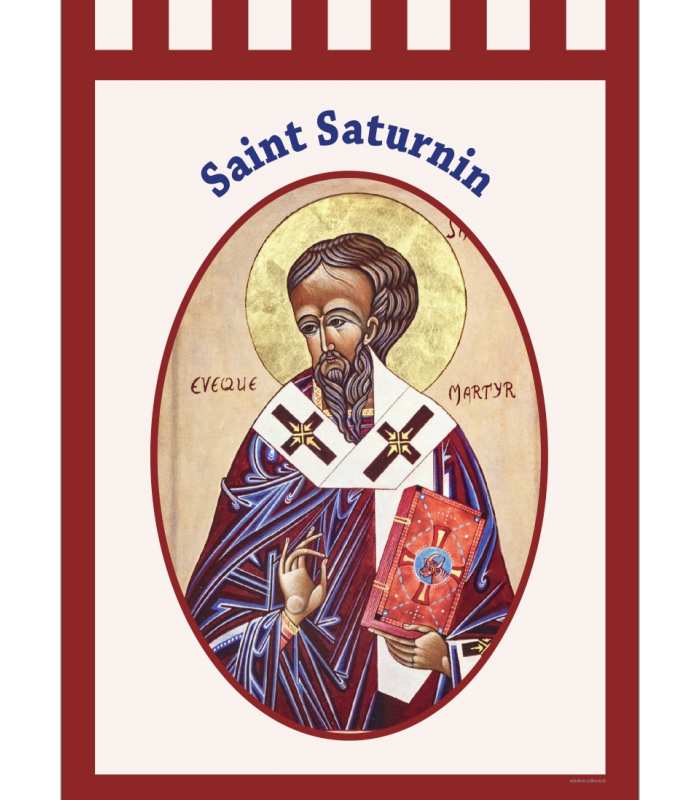 Bannière Saint Saturnin (BA16-0020)