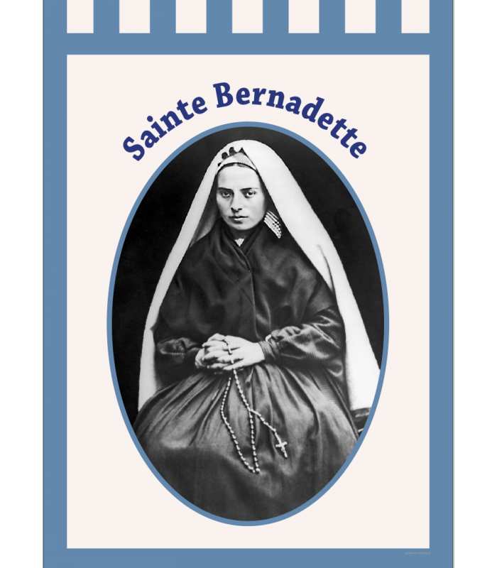 Bannière Sainte Bernadette (BA16-0022)