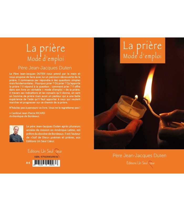 Livret 'La prière Mode d'emploi'-Père Duten (ISBN: 979-10-94509-03-6)