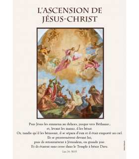 Poster L'Ascension de Jésus-Christ