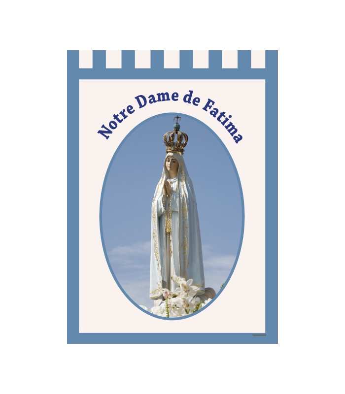 Bannière Notre Dame de Fatima (BA16-0023)