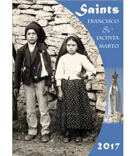 Poster Saints enfants de Fatima (version couleurs) 