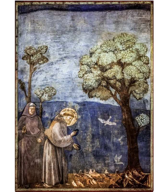 Grand format Saint François d'Assise de Giotto (GF15-0065)