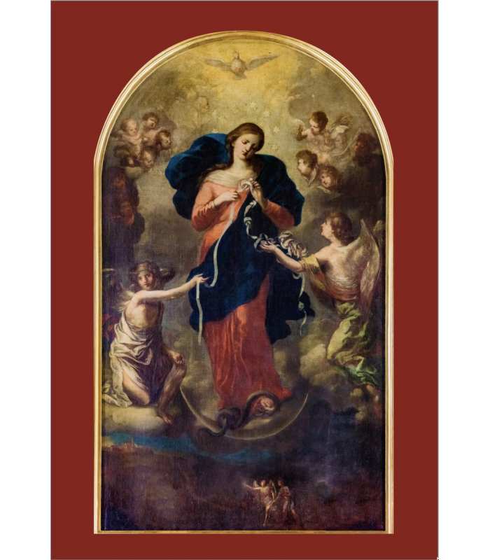 Carte Prière "Marie qui défait les noeuds" (CA15-0015)