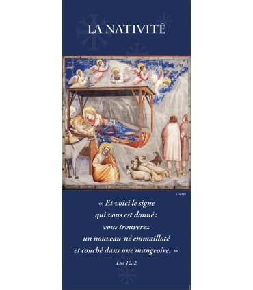 Kakémono Nativité (Giotto) (KM15-0059)