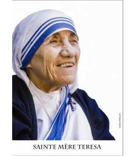 Poster Sainte Mère Teresa 