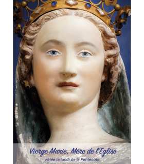 Poster Vierge Marie Mère de l'Eglise (version2) 