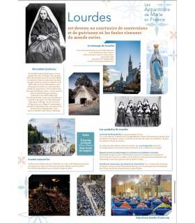 Les Apparitions de Marie en France (Série de 13 affiches) (EX15-0019)