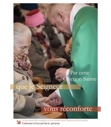 1 poster  devenir chretien  Sacrements Malades PO13 0005 