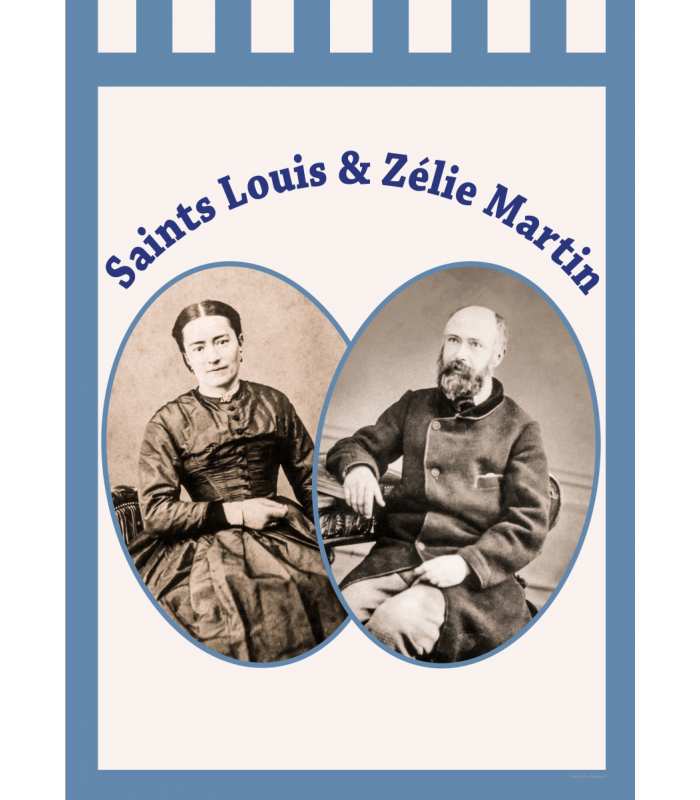 Bannière Saints Louis et Zélie Martin (BA16-0017)