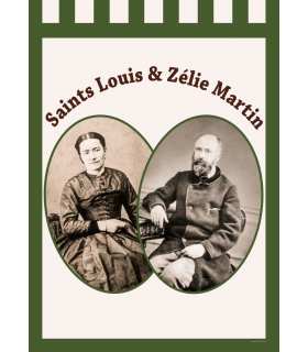Bannière Saints Louis et Zélie Martin (BA16-0017)
