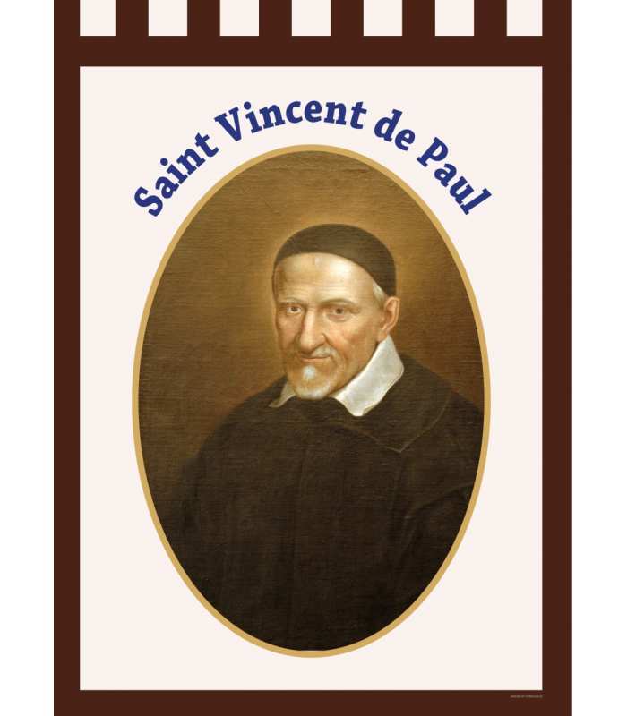 Bannière Saint Vincent de Paul (BA16-0028)
