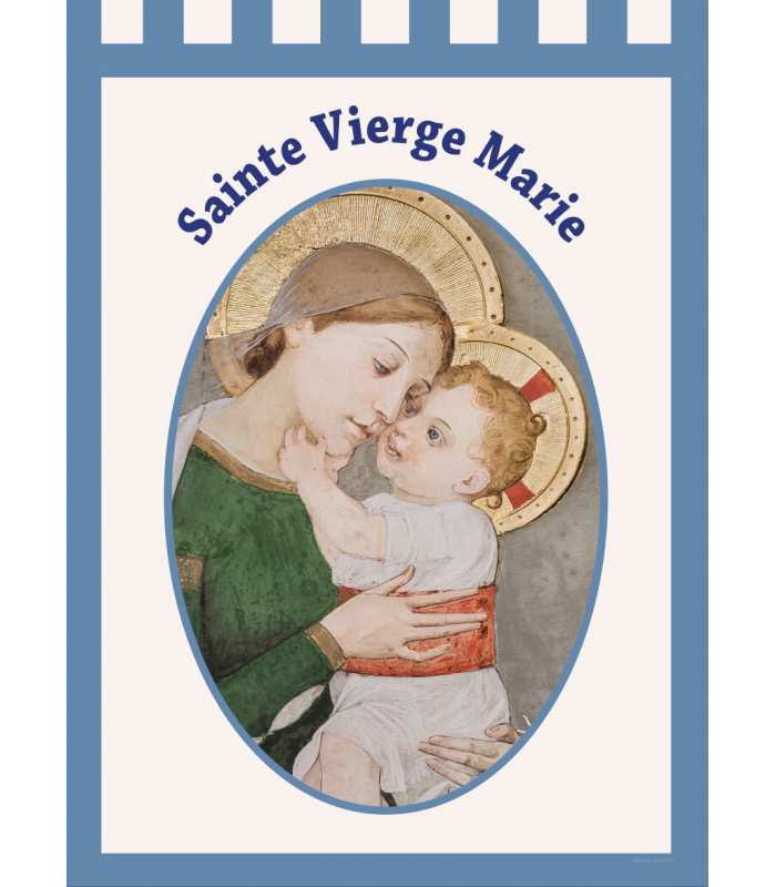 Bannière Notre Dame, la Sainte Vierge Marie (BA16-0029)