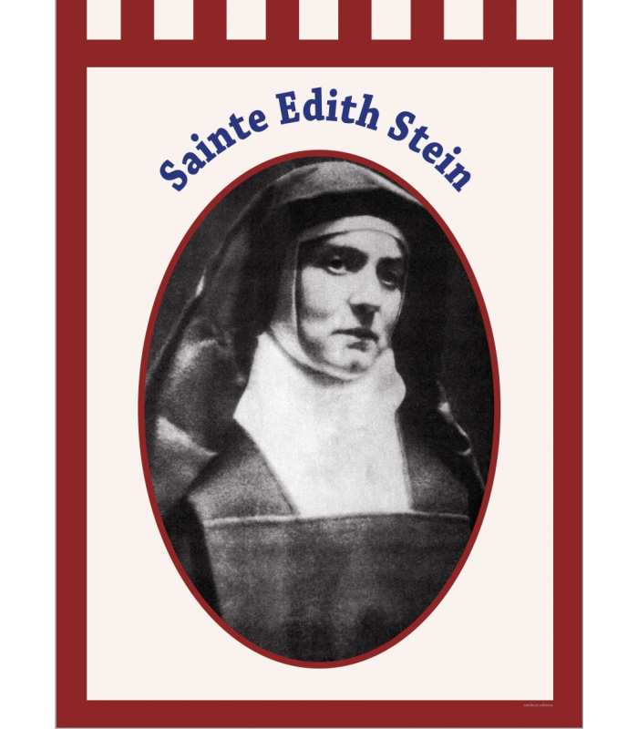 Bannière Sainte Edith Stein (BA16-0030)