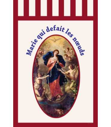Bannière Marie qui defait les noeuds (BA16-0032)