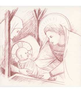 Cartes de la Nativité de Giotto