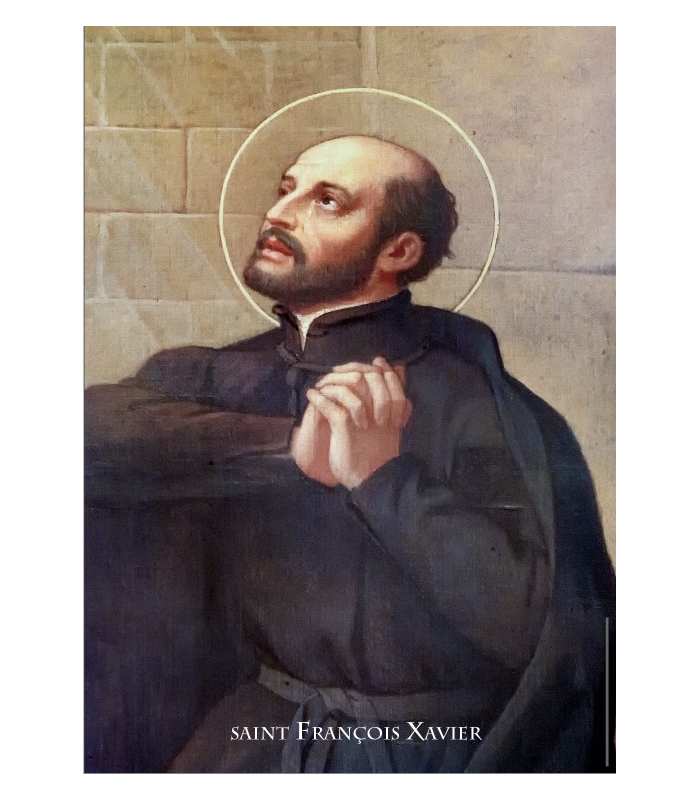 Poster Saint François-Xavier 