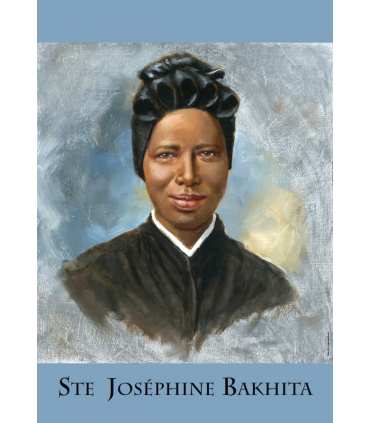 Poster Sainte Joséphine Bakhita 