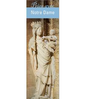 Lot de 10 Signet "Prier avec" Notre Dame Paris 