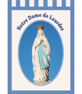 Banniere Notre Dame de Lourdes BA16-0034