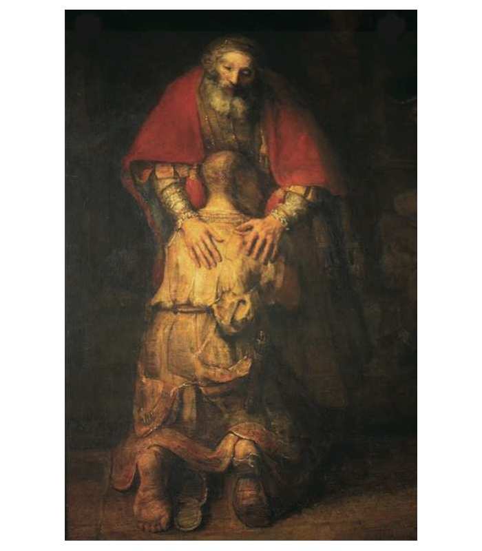 Carême : Fils Prodigue de Rembrandt -  Année Sainte de la Miséricorde