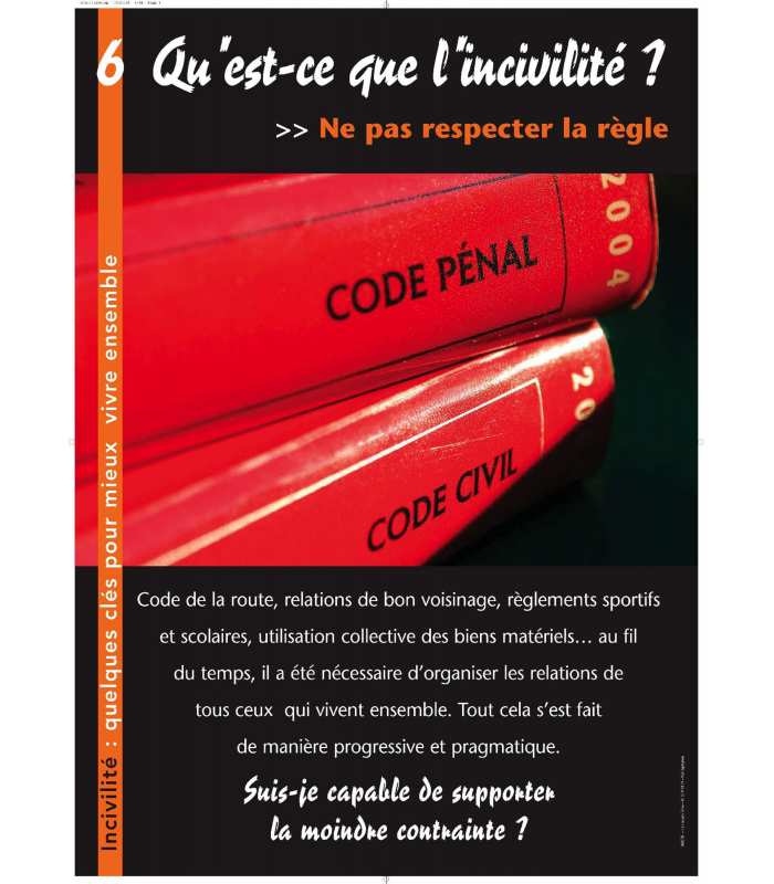 10 affiches l'incivilte
