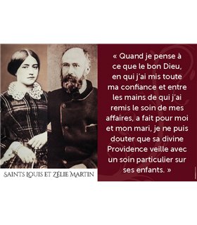 Citation Saint Louis et Zèlie Martin