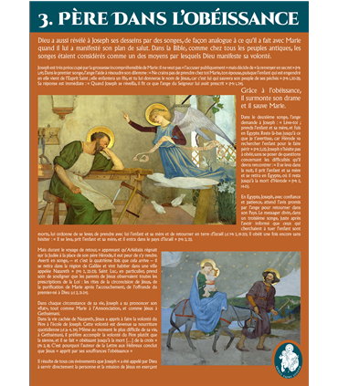 SAINT JOSEPH (Série de 8 affiches) (EX15-0021)