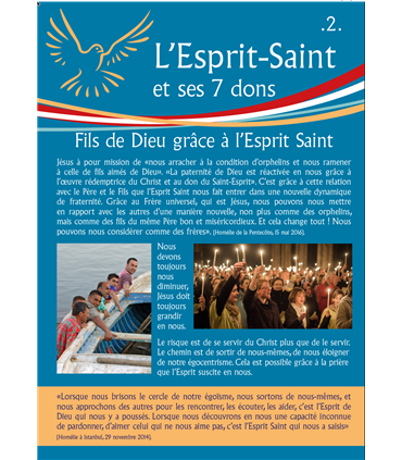 L'Esprit Saint (Série de 14 affiches)(EX15-0022)