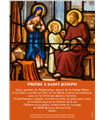 Prière à Saint Jospeh (vitraux)
