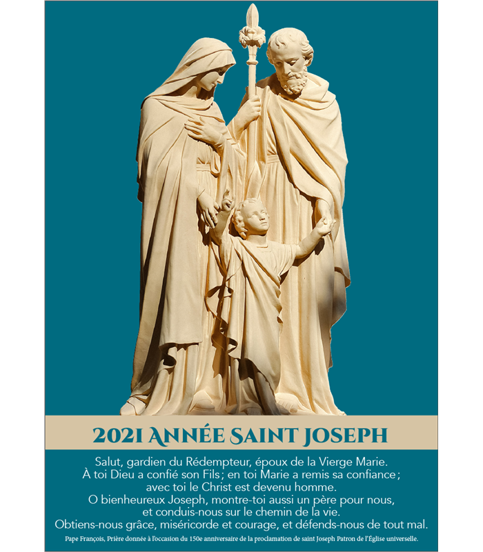 Prière à Saint Joseph (statut de la Sainte famille)