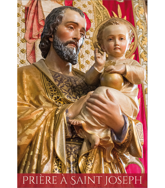 Lot de cartes prières à Saint-Joseph (CA150019)