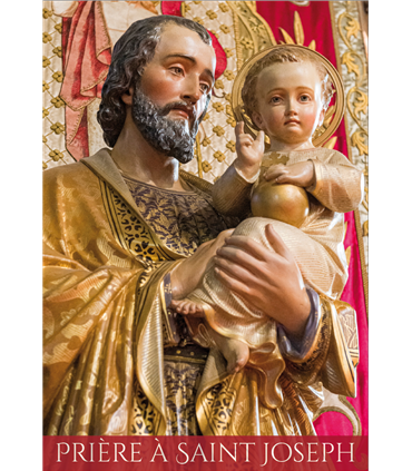 Carte Prière "Prière à St Joseph-2021" (CA15-0019)