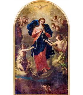affiche Grand Format "Marie qui défait les noeuds" (GF15-0054)