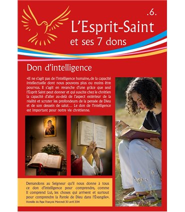 L'Esprit Saint - version "rouge" (Série de 14 affiches) (EX15-0023)