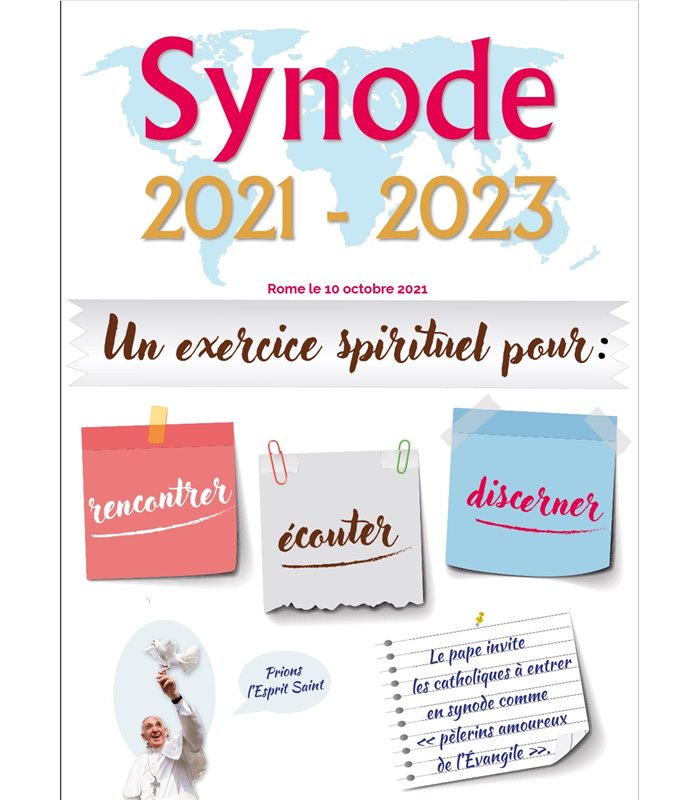 6 affiches sur le synode 2021-2023