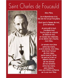 Charles de foucault canonisation