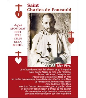 11 affiches Saint Charles de Foucauld