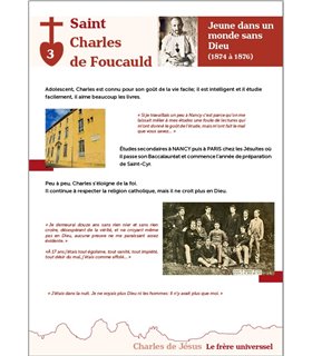 Saint Charles de Foucauld (Série de 11 affiches)