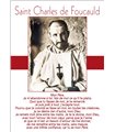 Poster prière d'abandon de Saint Charles de Foucauld